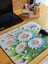 55X45 cm Beyaz Papatyalar Kaydırmaz Taban Speed Yüzey Oyuncu Mouse Pad Gaming Pad 2