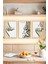 🖋️ Zikirle Süslenmiş Modern Tasarım! Çerçeve Görünümlü 3’lü Tablo Seti🌟 CRVS1192 13 x 17 1