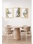 🖋️ Zikirle Süslenmiş Modern Tasarım! Çerçeve Görünümlü 3’lü Tablo Seti🌟 CRVS1192 13 x 17 2