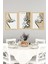 🖋️ Zikirle Süslenmiş Modern Tasarım! Çerçeve Görünümlü 3’lü Tablo Seti🌟 CRVS1192 13 x 17 5