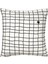 Kustfyr Kırlent Kılıfı Beyaz Siyah 50 x 50 cm 2
