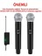 Kablosuz Karaoke Mikrofonu 6.35MM Amfi Hoparlör Için 600 Hz Ila 800 Khz Çok Amaçlı Tak ve Çalıştır Kablosuz Mikrofon Dış Mekan Için WN06 (Ciftli-Wn-06) 2