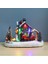 LED Işıklı Noel Köy Evi, Suni Reçine, Koleksiyon Için, Noel Sahnesi, Köy Evleri, Figür, Süsler, Dekorasyon, Hediyeler 3