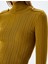 Apolet Detaylı Balıkçı Yaka Uzun Kollu Triko Kazak 5