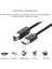 Usb-A 3.0 &amp; Usb-B 3.0 Yazıcı Kablosu, 1 Metre, Siyah 5