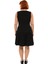 Kadın Şık Kayık Yaka Kolsuz A Line Mini Elbise Business ve Günlük Stil Için Ideal Dokuma Tasarım 3