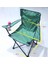 Çantalı Katlanır Kamp Piknik Koltuğu Masa Seti Bahçe Plaj Masalı Sandalye Takımı Bardaklı Askılı Set 2