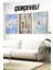 🎨 Hat Sanatı ve Doğu Esintili 3’lü Mdf Çerçeveli Tablo🌸 CRV1219 23 x 32 1