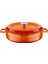 Döküm Çok Amaçlı Yayvan Tencere 28 cm Turuncu - Lv Y St 28 K2 1