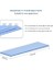 12'li Paket Çeşitli Kalınlık 0,5 1,0 1,5 mm Isı Iletken Silikon Pedler, 6,0 W/mk Isı Iletkenliği, Soft Safe Kolay Kullanım, Ssd-Cpu-Gpu-Led Ic Yonga Seti Soğutma Için, Mavi 3