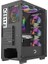 Power Flex 4 * 120MM Argb Fan Temperli Cam Atx Gaming Mesh Kasa 4