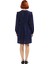 Kadın Shift Kalıp Hakim Yaka Balon Kol Düz Dokuma Mini Elbise Ilkbahar Sonbahar Için Ideal Seçim 4