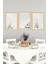 🌙 Modern Çerçeve Görünümlü Tasarım Minimal 3'lü Tablo Seti 🌟 CRVS1206 13 x 17 5