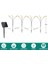 Güneş Işıkları Açık Bahçe, 4 Paket Güneş Ateşböceği LED Işıklar Açık Su Geçirmez, Starburst Sallanan Güneş Dış Mekan Işıkları, Güneş Enerjili Yol Aydınlatma Bahçe Çim Yard Yolu Dekorasyonu 2