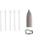 Kalem S Pen Samsung Galaxy S24 Ultra Pen S Pen Touch Pen Için 5 Adet Yedek Kalem Ucu (Gri) 5