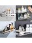 Banyo Köşe Depolama Rafı Paslanmaz Çelik Banyo Aksesuarı Caddy Rafları Duvara Monte Banyo Duş Düzenleyici Mutfak, Banyo, Oturma Odası, Otel Için Depolama Rafı (40 Cm, Gümüş) 5