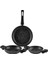 Dide 3'lü Tava Sahan Set 1