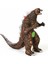 Gerçek Görünümlü Özel Dokulu Kükreyen Işıklı Godzilla & Kong Giant Godzilla Ejderha Figür Oyuncak R 3