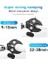 Duall Top Kelepçe Montaj Çubuk Direği Bisiklet Bisiklet Motosiklet Gidon Tüp Tutucu Aksesuarları Gopro Hero 13 12 11 10 9 8, Djı Osmo Action 5 Pro 4 3 INSTA360 X3 X4 Go3 Ace Pro ile Uyumlu 3
