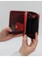 Bozuk Para Gözlü Bol Kartlıklı Kırmızı Mini Kadın Cüzdanı 5