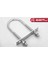 U Civata, Karşılık Demiri + Somunlu - M6X30 - 25 Set 1
