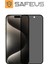 iPhone 15 Pro Max Tam Kaplayan Hayalet Parmak İzi Bırakmayan Safir Ekran Koruyucu Cam 2