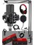 Special Paket-3 Stüdyo Ekipmanları Ses Kartı Condenser Mikrofon Kulaklık Stand Full Set 1