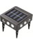 Enerjili Dekoratif Gece Bahçe ve Solar Çim Yer Duvar Aydınlatma Lambası Armatürü 8.5 x 8.5 cm (3) 3