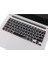Macbook Klavye Air Pro Koruyucu (Us To Tr) (Eski Usb'li Model 2008-2017) ile Uyumlu Siyah 3