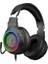 RM-K56 Specter Siyah USB 7.1 Rainbow Ledli Gaming Mikrofonlu Oyuncu Kulaklığı 2