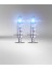 H1 Cool Blue Intense Far Lambası, 12V 55W, 5000K LED Beyaz Işık, 2'li Paket 4