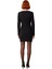 Kadın Bodycon Kokteyl Elbise Aksesuar Detaylı Uzun Kollu Mini Dokuma Stiliyle Şık ve Modern Görünüm 4