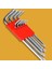 Uzun Boy Tork Alyan Takımı - 9 Parça T-Alyan Anahtar Takımı - Torx Allen Set 1