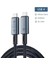 40GBPS 240W 4.0 Thunderbolt Type-C To Type-C Şarj, Data ve 8k 60Hz Görüntü Aktarım Kablosu Tip C 2 Metre CZ855 4