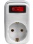 Tekli Akım Korumalı Anahtarlı Priz 16A 250V, Max 3500W Aşırı Yük Koruması (Beyaz) 3