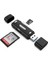Micro Sd Kart Okuyucu Type C To USB 3.0 Çevirici Otg 5 Gbps Hafıza Kartı Okuyucu Adaptör Micro Sd Card Reader Rktsd 1
