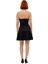 Kadın Fashion Forward Straplez Fiyonk Detaylı Cut Outlı A Kesim Mini Elbise Şık Davetler Kaliteli 4