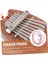 Ahşap Kalimba Başparmak Notları Hafif Taşınabilir ve Müzik Eğitimi Için Harika 2