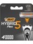 Hybrid 5 Flex 4'lü Yedek Tıraş Bıçağı Kartuşu (5 Bıçak), 5 Nano Teknolojik Titanyum Bıçak, E Vitamini ile Zenginleştirilmiş Geniş Kayganlaştırıcı Bant 1