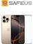 iPhone 16 Pro Tam Kaplayan Toz Filtreli Parmak İzi Bırakmayan Safir Ekran Koruyucu Cam 1