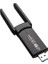 Wireless Adaptör Wifi Ağ Kartı Masaüstü Bilgisayar Pc ile Uyumlu 2,4g 5g Destekler 1300MBPS USB 3.0 Dual Band USB Adapter 2,4GHZ-5,82GHZ AC1300 2