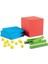 Onluk Taban Blokları, Renkli Bloklar Matematik Materyali, Birlik, Onluk, Yüzlük 2