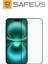 iPhone 16 Tam Kaplayan Toz Filtreli Parmak İzi Bırakmayan Safir Ekran Koruyucu Cam 2