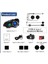 Q28-2X Motosiklet Kask Bluetooth Interkom Su Geçirmez 1080P Hd Sürüş Kaydedici Kablosuz Kamera 2