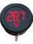 Yuvarlak Voltmetre Dc 4-100V Karavan Motosiklet Için Uygun 1