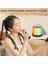 Machine Mini Kablosuz Mikrofon Hoparlör Seti, Rgb Renk Işığı ile Çift Mikrofon Karaoke Sistemi, Doğum Günü Partisi Için Taşınabilir, Açık Hava Kullanımı (Black) 4