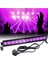 Siyah Işık Uv Bar, 36 W 12 LED Siyah Işık Lambası, 390 – 400 Nm Uva Sınıfı, Dalga Boyu, LED Uv Işık, 1,5 M Güç Kablosu, Cadılar Bayramı, Vücut Boyama, Sahne ve Parti Dekorasyonu Için 1