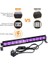 Siyah Işık Uv Bar, 36 W 12 LED Siyah Işık Lambası, 390 – 400 Nm Uva Sınıfı, Dalga Boyu, LED Uv Işık, 1,5 M Güç Kablosu, Cadılar Bayramı, Vücut Boyama, Sahne ve Parti Dekorasyonu Için 4