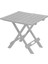 Ev Bahçe Plastik Katlanabilir Piknik Masası Beyaz 5