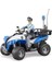 - Bworld Atv Polis Aracı &amp; Bayan Polis Memuru ve Aksesuarları Ölçekli Model 1